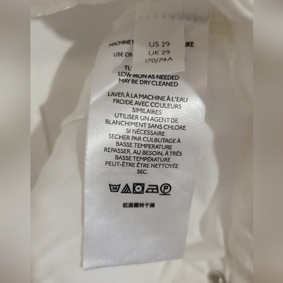 Free People White Montana Skinny Jeans SZ 29 NWOT - Picture 5 of 7